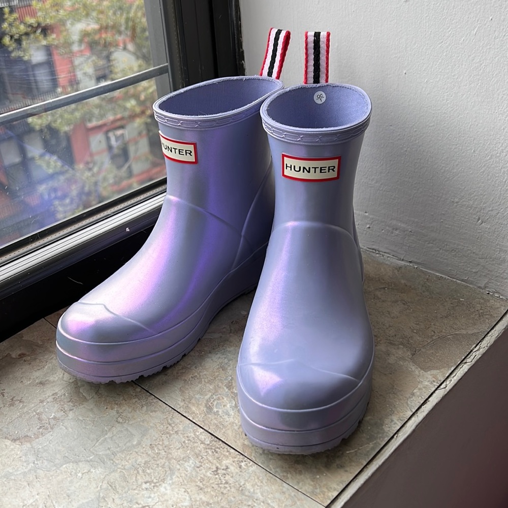 Hunter original short nebula play rain boot
